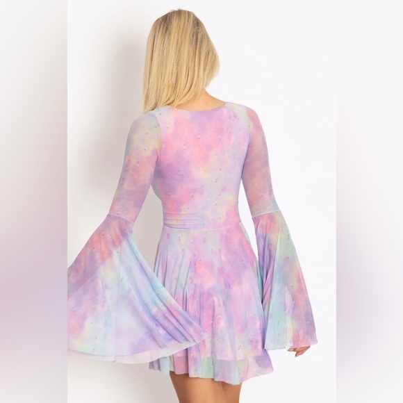 NWOT Pastel Planet Spectre Dress, Blackmilk Size Small - Picture 5 of 10